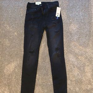 Black Distressed H&M Denim Men’s Jeans 30/32